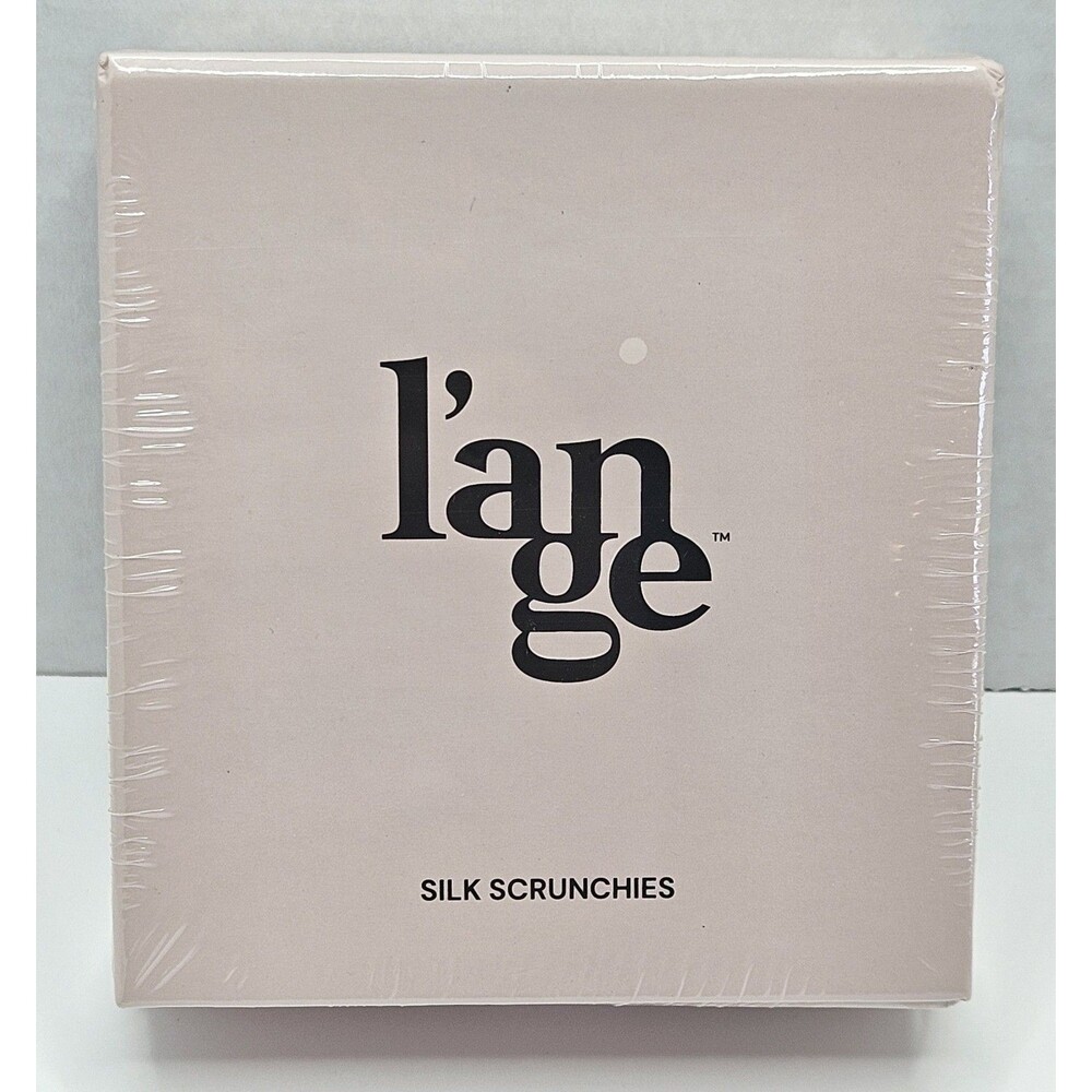 L'ange silk scrunchies 3 Pack 19 Momme 100% Mulberry Charmeuse Silk 2257 Hair